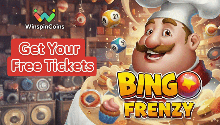 bingo frenzy free tickets today