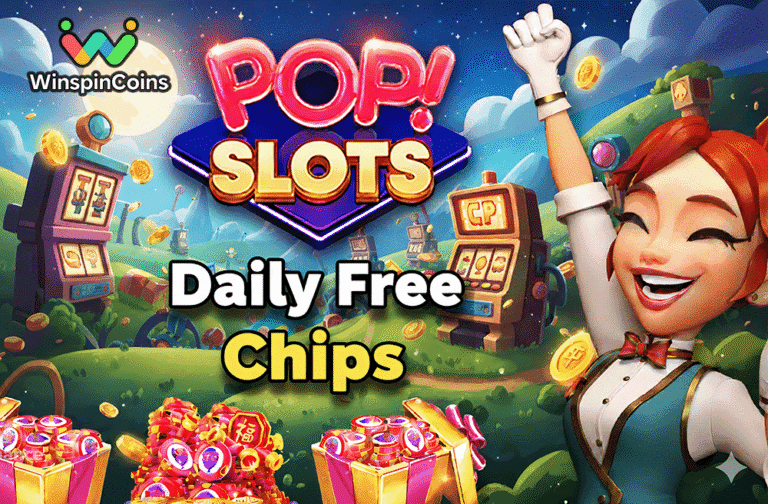 pop slots free chips today